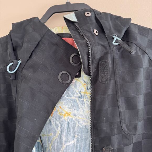 Nike 6.0 All Black Checkered Jacket Coat - Picture 11 of 16